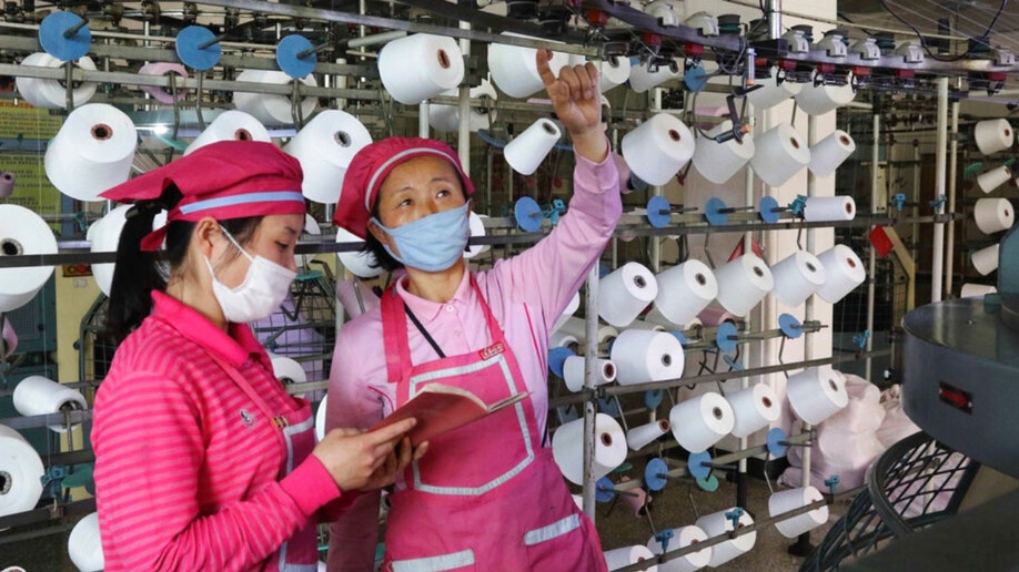 Employees of Songyo Knitwear Factory