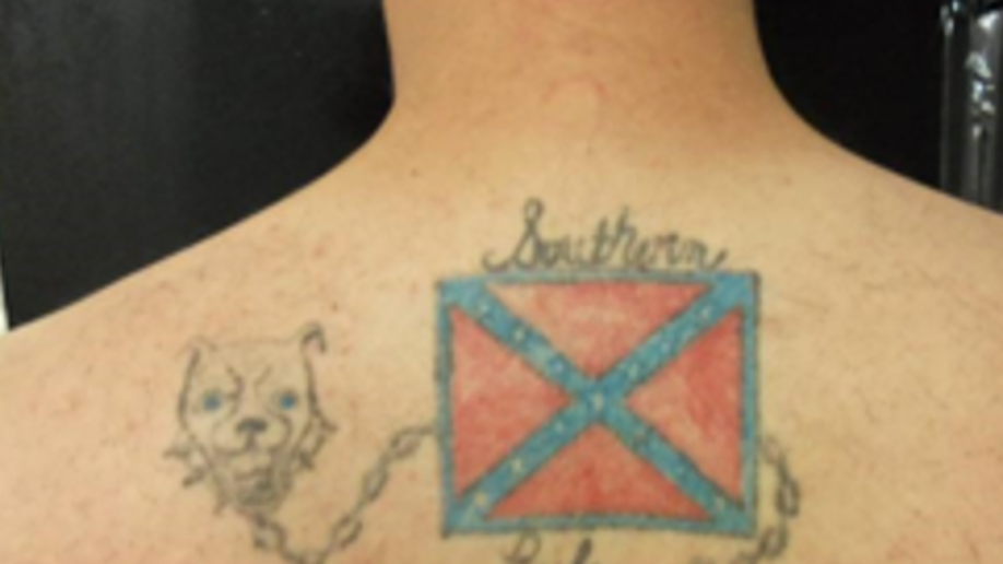 Casey White inmate tattoos