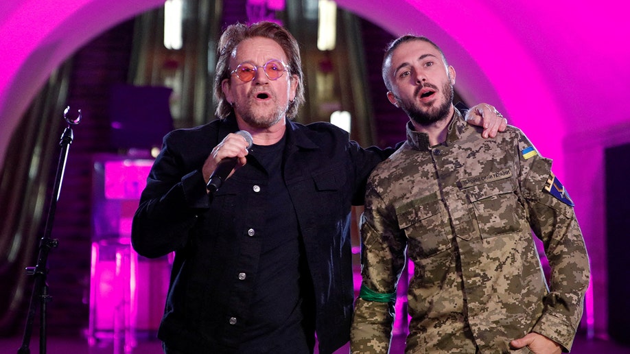 U2 Bono Kyiv Ukraine