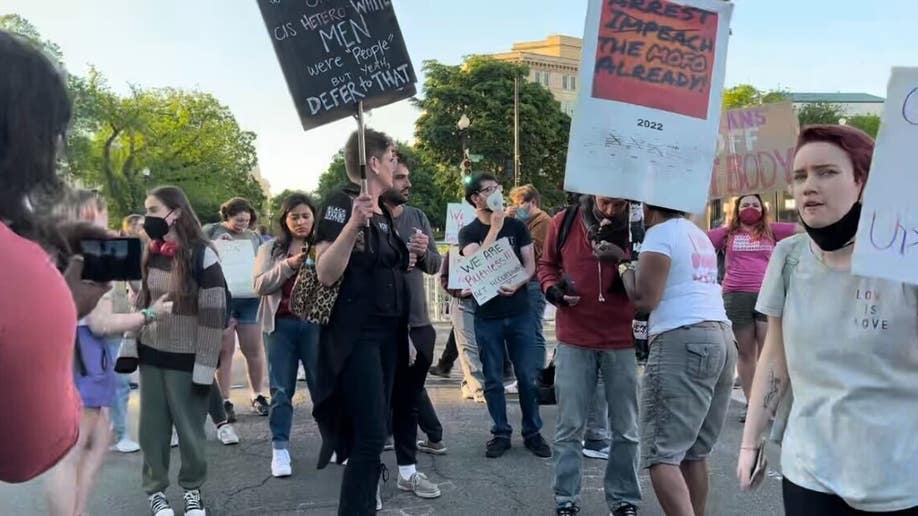 abortion protest Supreme Court