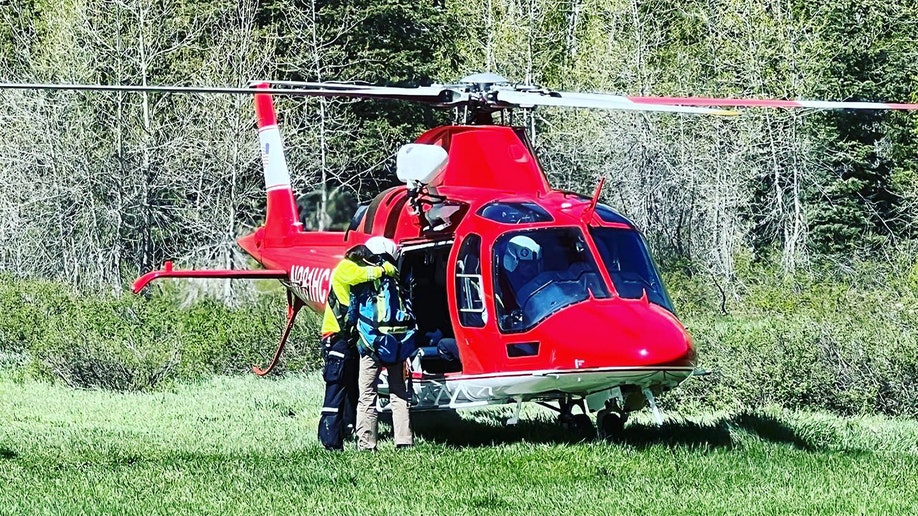 Hiker rescued cliff