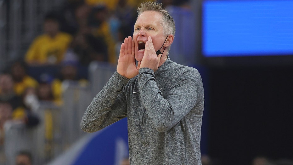 Warriors’ Steve Kerr berates ref after foul: ‘It’s the f—ing playoffs’
