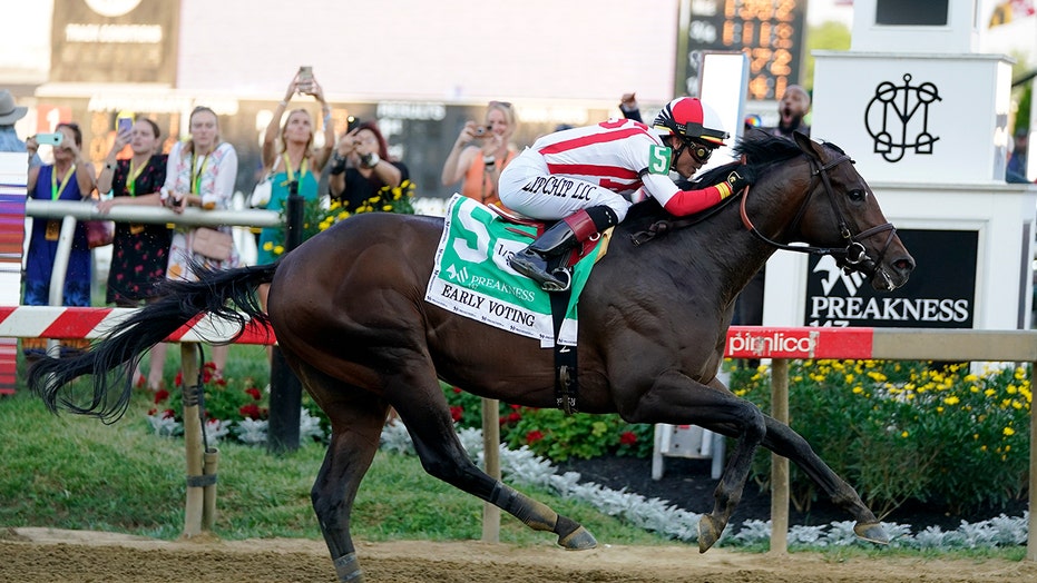 Preakness Stakes 2022: Early Voting overcomes favorite Epicenter to win second leg of Triple Crown