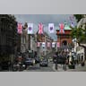 Union and Platinum Jubilee flags