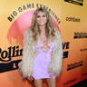 Heidi Klum showed off her fab figure at the Rolling Stone LIVE: Big Game Experience presented by Coinbase, sponsored by MCM and Vivid Seats, at Academy LA on Feb. 13, 2022 in Hollywood, Calif.