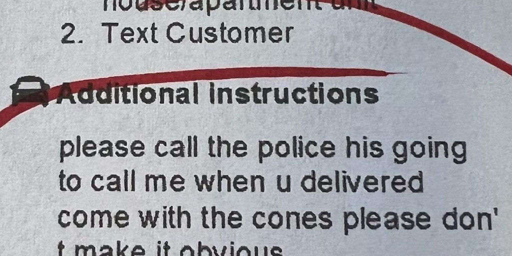 NYC woman being held hostage writes 'please call the police' on Grubhub order, gets rescued - Vimarsana News