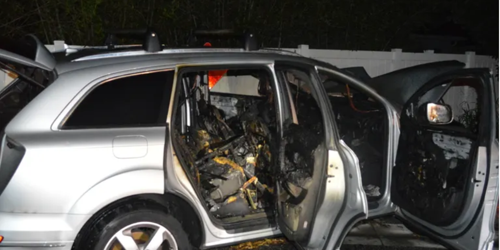 Florida police investigating whether driver who struck and killed dog-walker set his SUV on fire - Vimarsana News