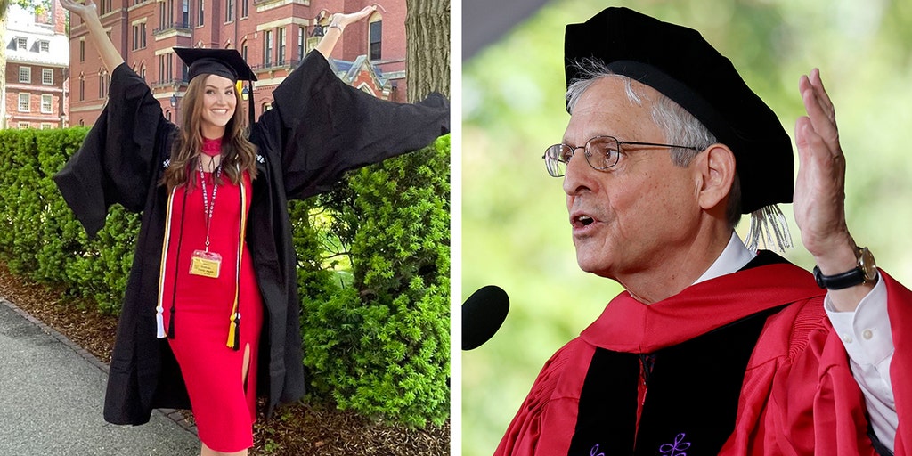 Harvard graduate walks out during Merrick Garland's speech - Vimarsana News