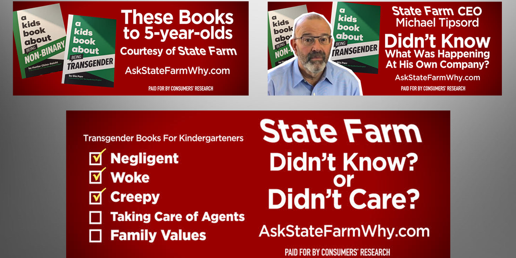 State Farm 'Creepy Neighbor' saga: New campaign asks why insurance giant pushed LGBTQ+ books on children - Vimarsana News