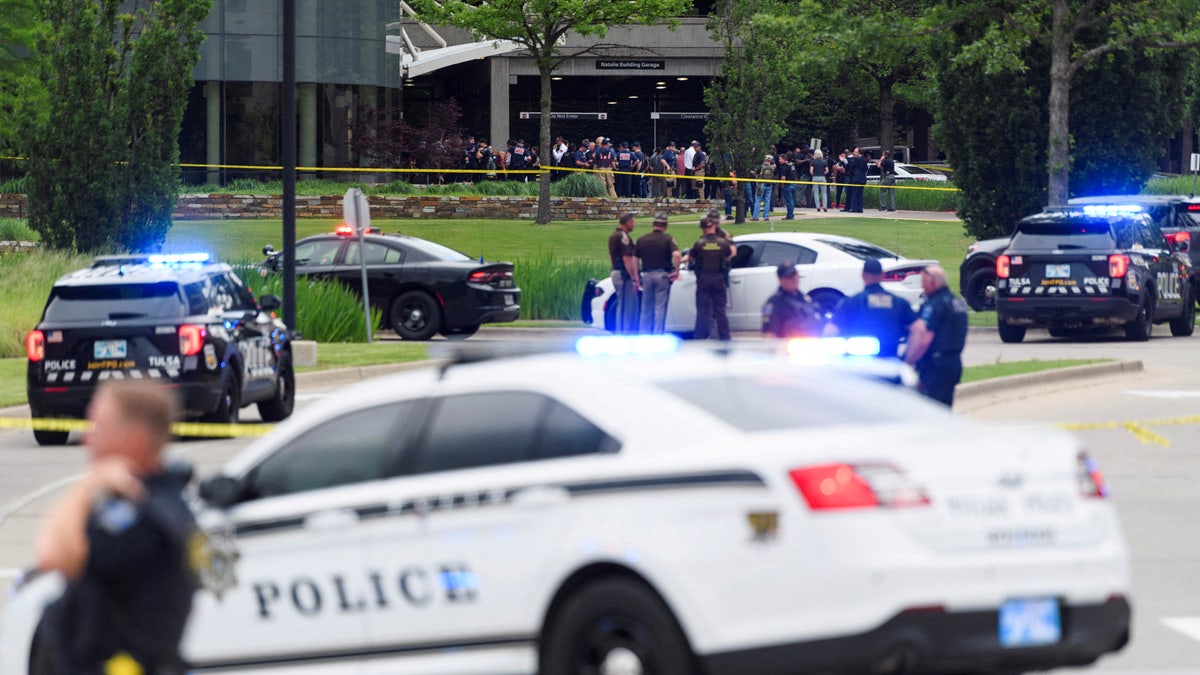 Scene of a shooting at a clinic in Tulsa