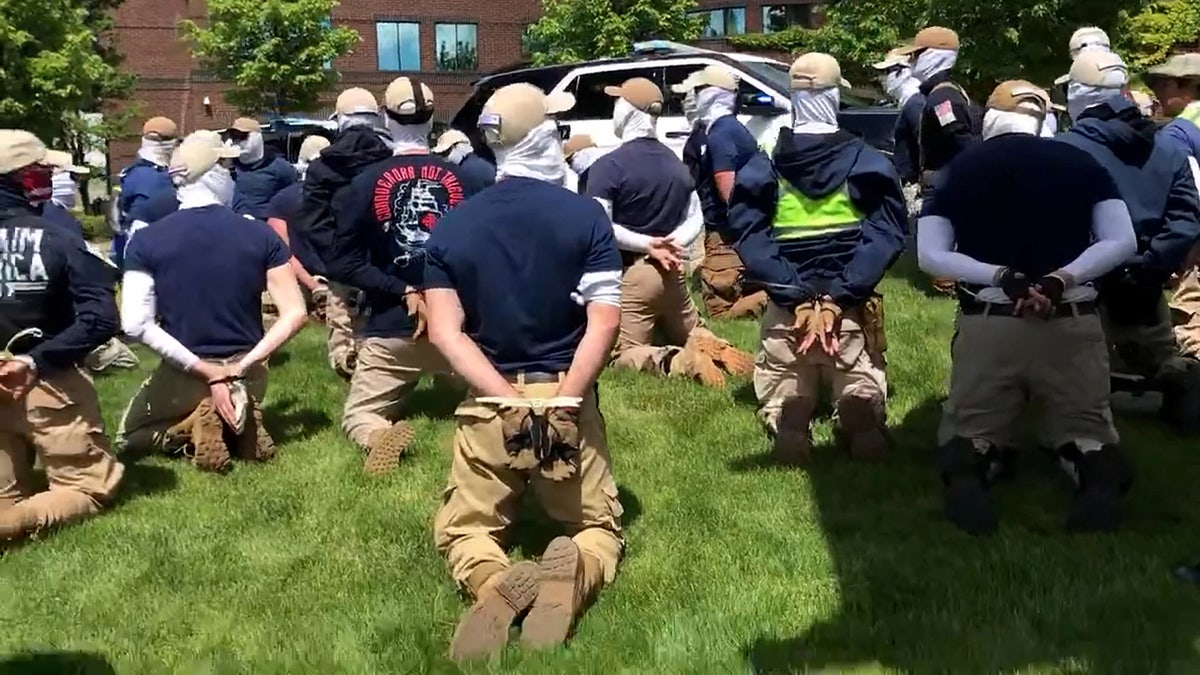 Group of men arrested after they were found in the rear of a U Haul van in Coeur d'Alene
