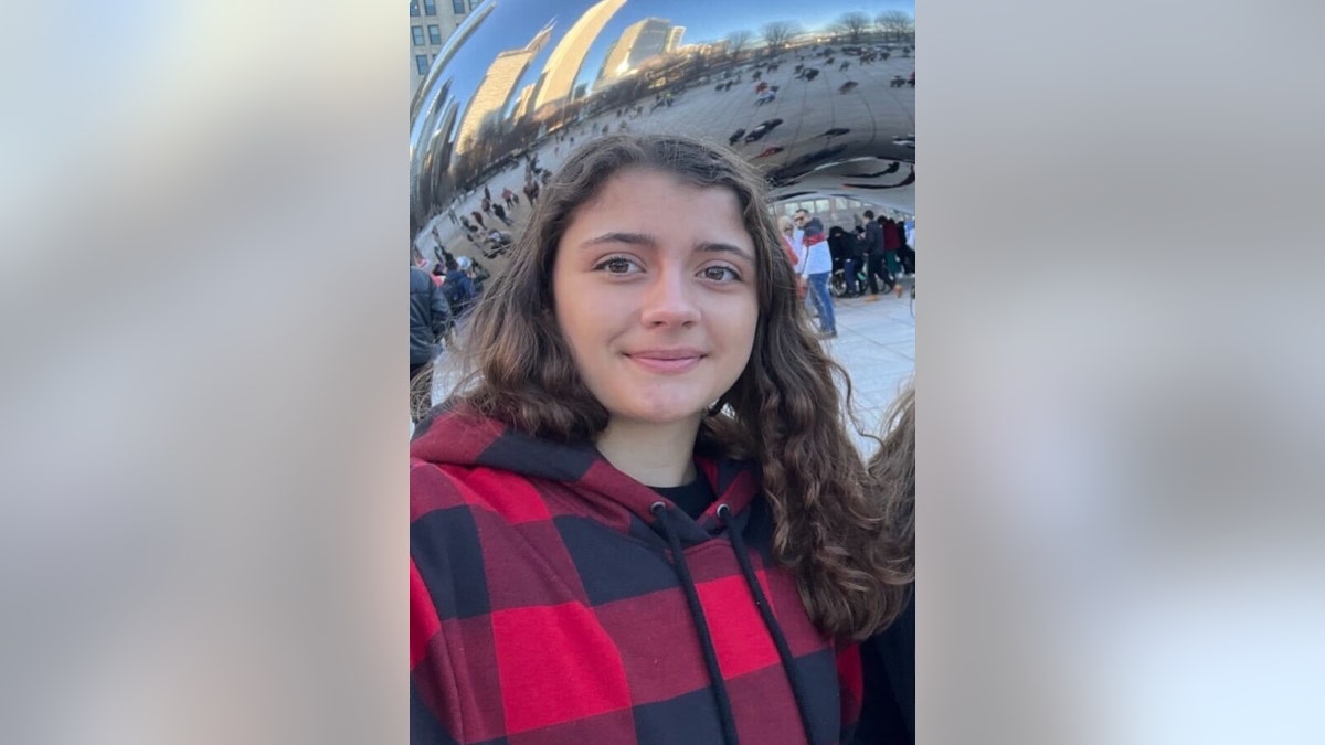 Missing Georgia 16-year-old Kaylee Jones wearing a hoodie