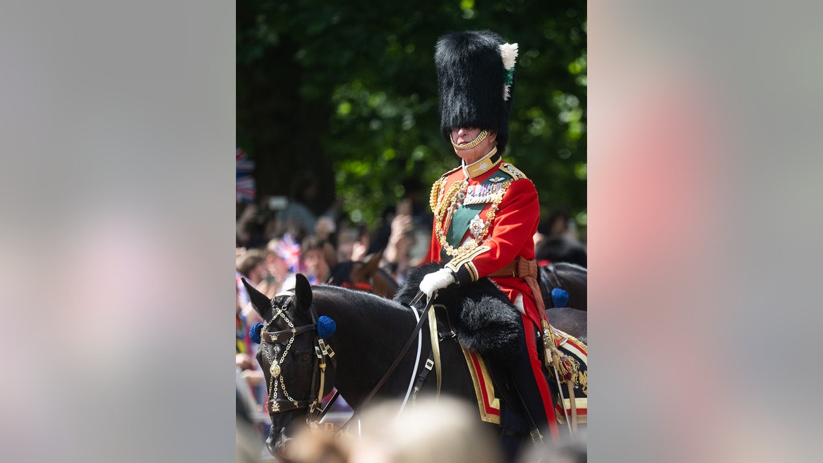 Prince Charles Trooping the Colour