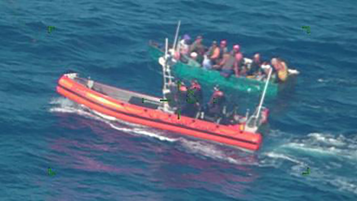 Coast Guard migrants