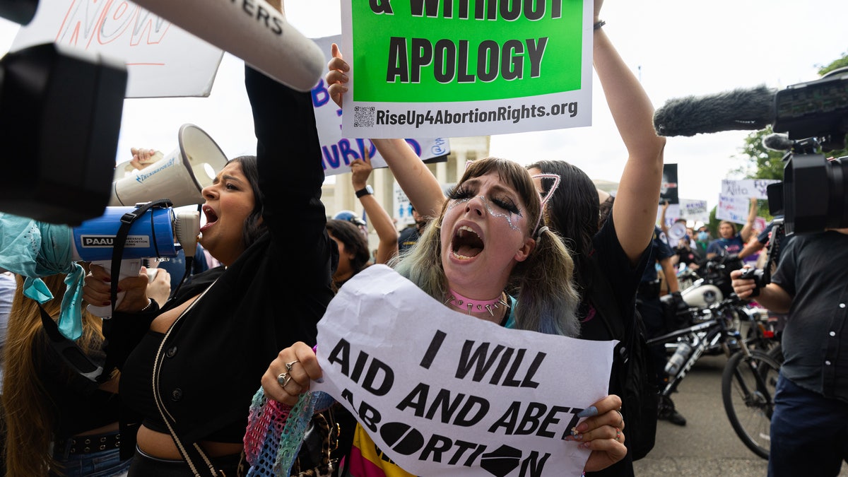 Supreme Court abortion protesters