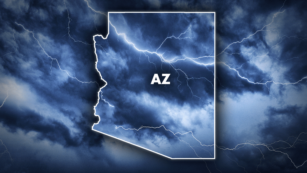 Arizona weather graphic