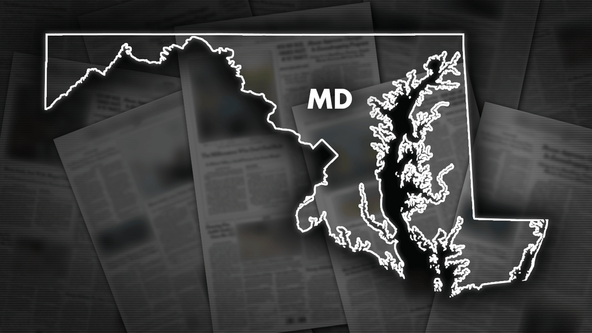 Maryland newspaper graphic