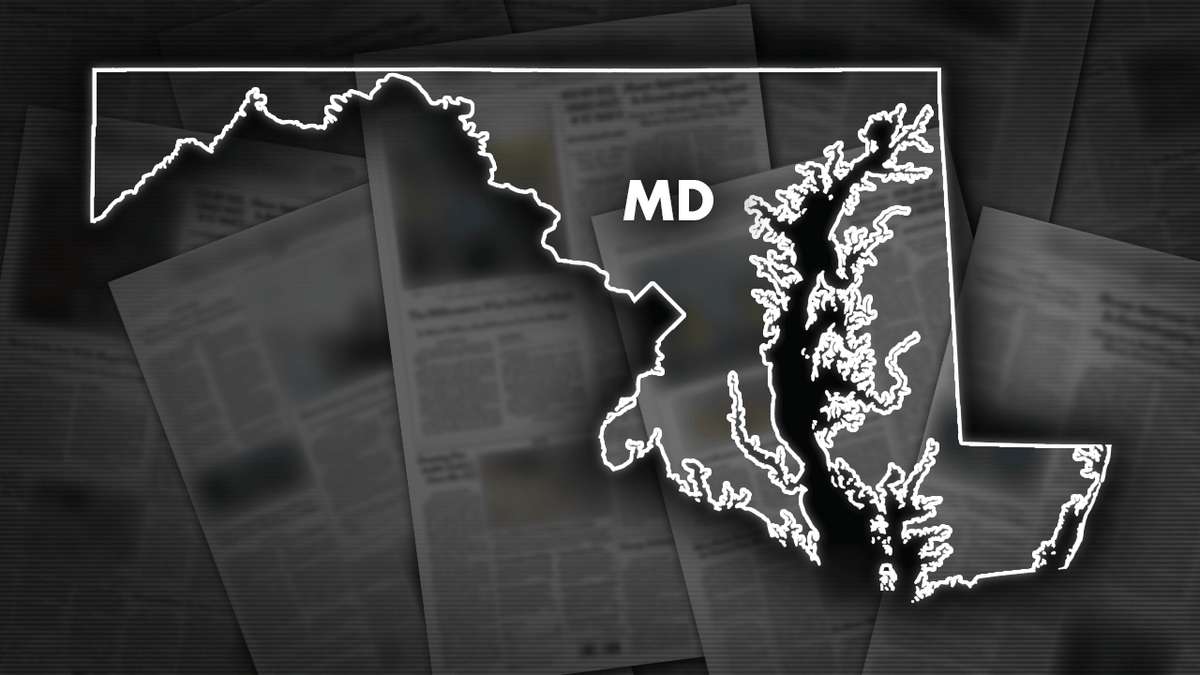 Maryland newspaper graphic