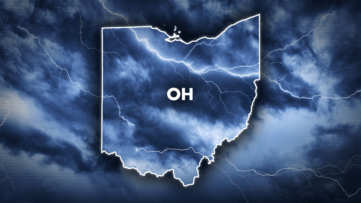 Image of Ohio with bad weather