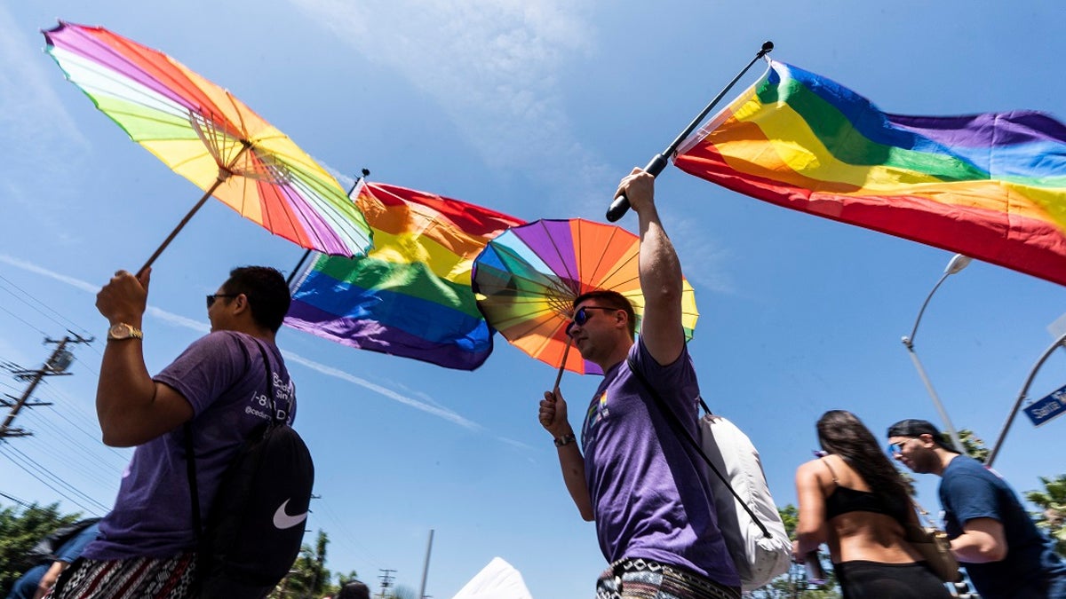 Postmates bottom-friendly menu for pride month