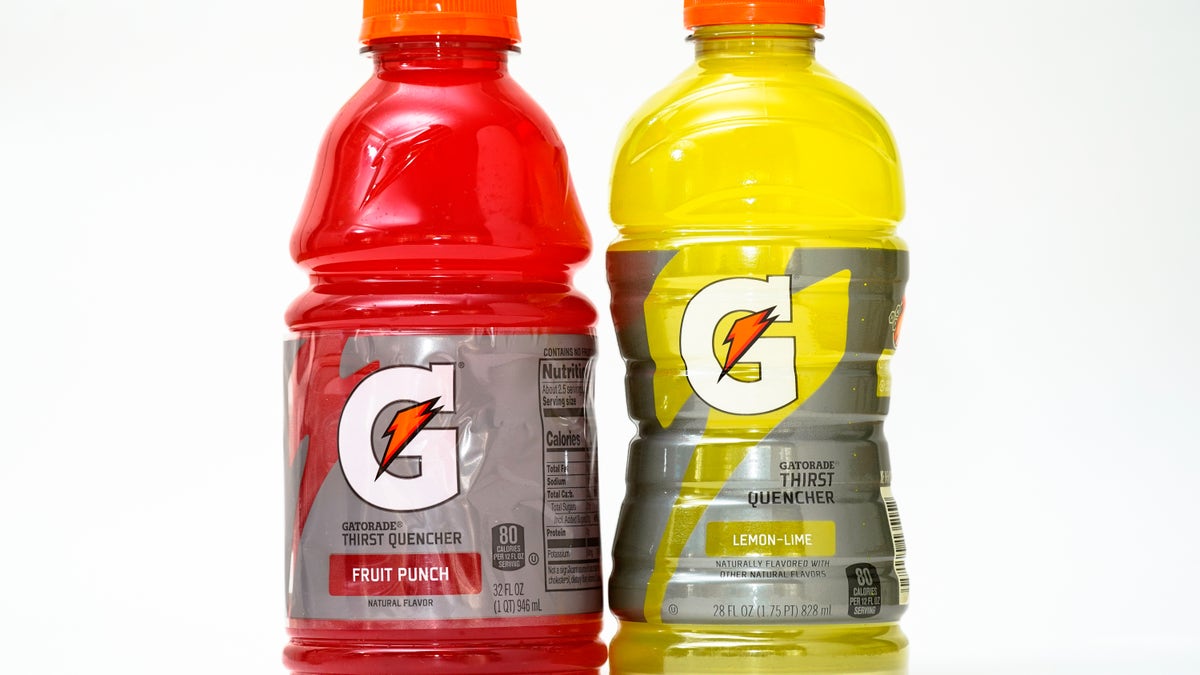 Gatorade şişeleri