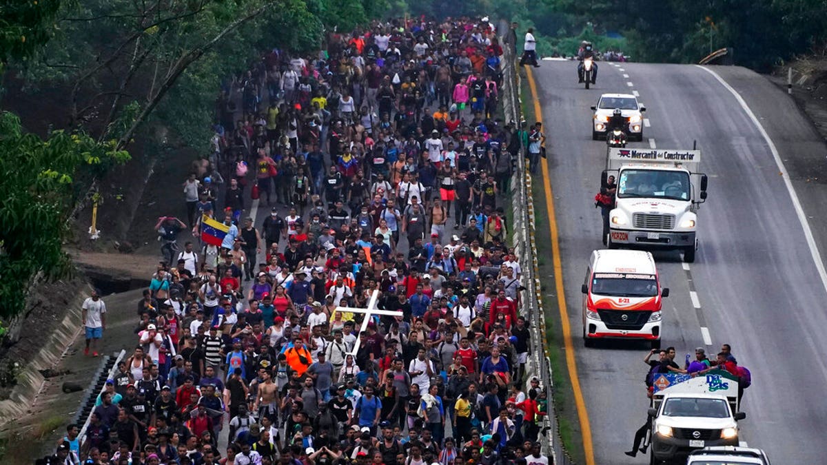 Mexico Migrants caravan