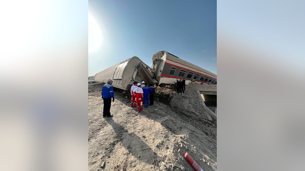 Train Derailment Iran