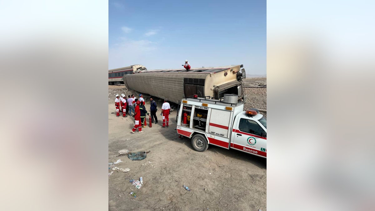 Train Derailment Iran