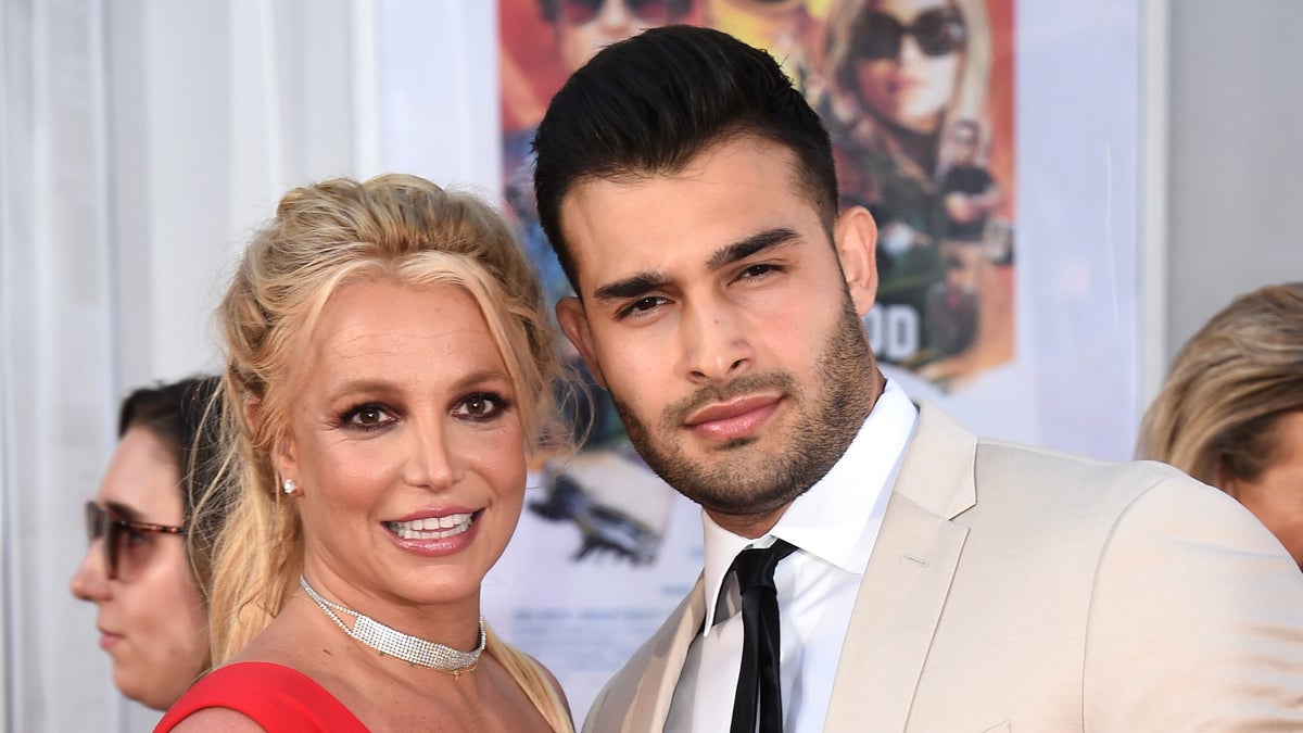 Britney Spears and Sam Asghari