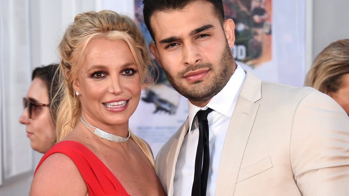 Britney Spears and Sam Asghari