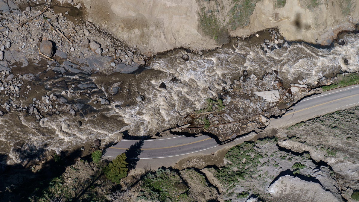 Yellowstone Flooding Photo