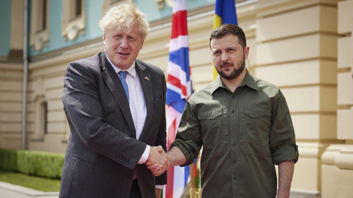 boris johnson surprise visit ukraine