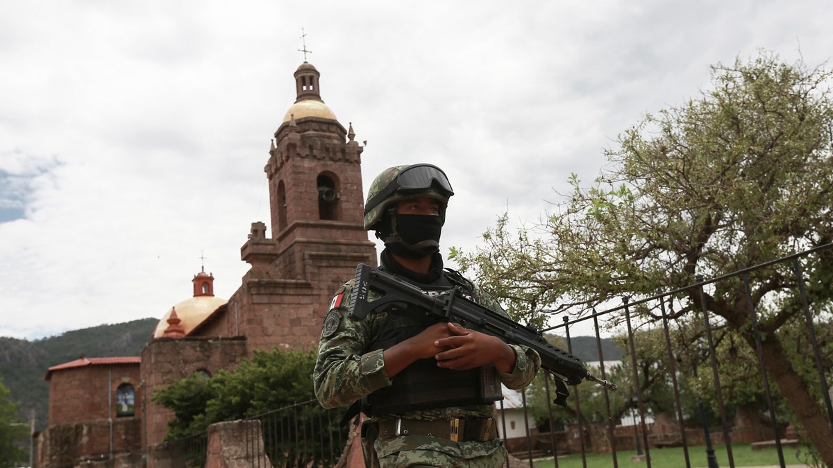 Mexican soldier