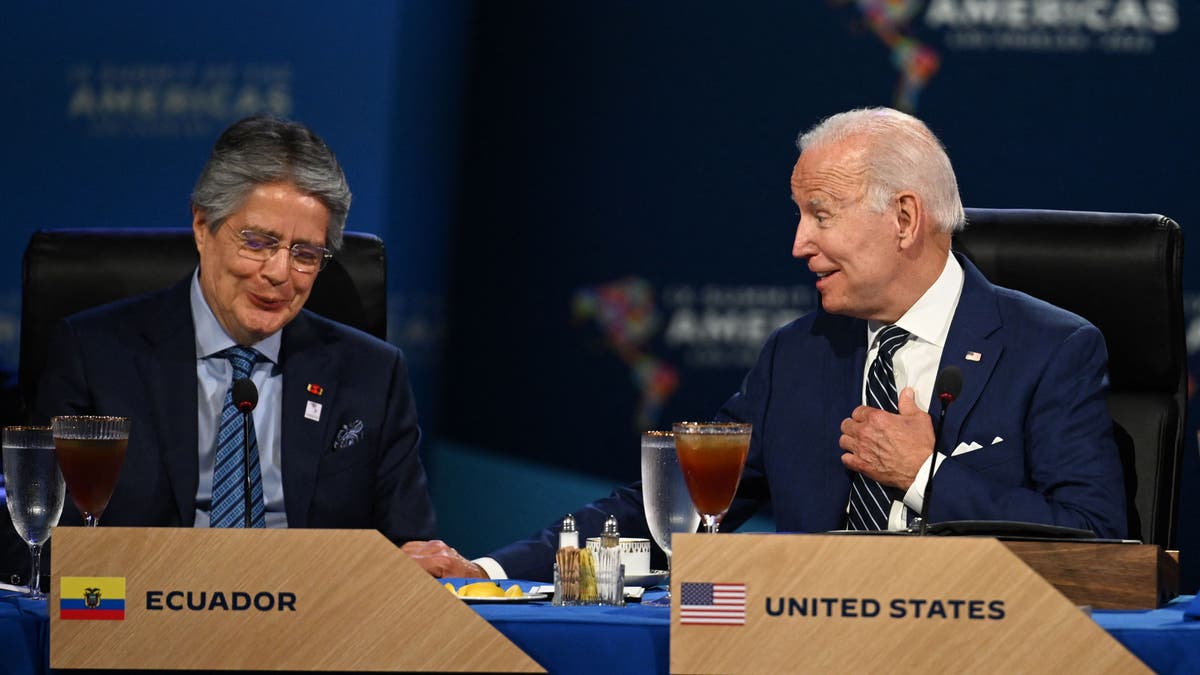 Biden, Lasso, Ecuador, Summit of the Americas