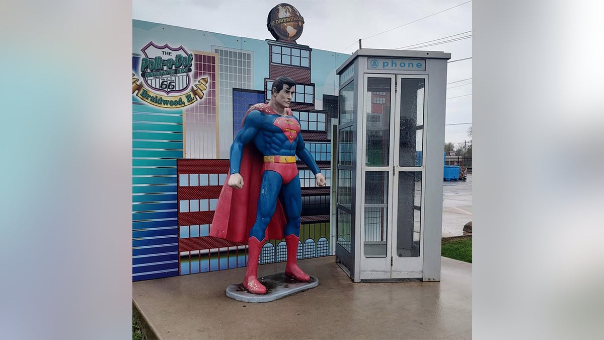 Superman on Route 66
