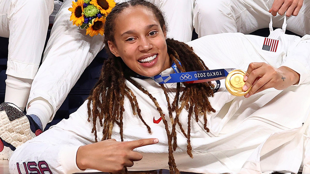 Brittney Griner wins a gold medal