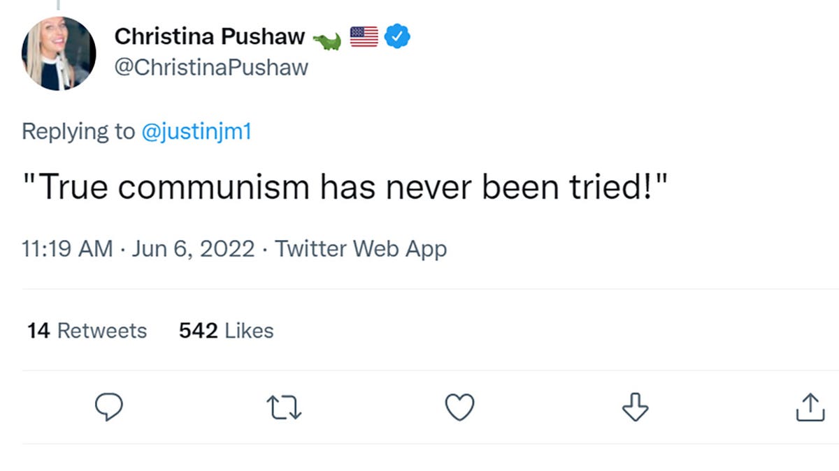 Christina Pushaw Twitter