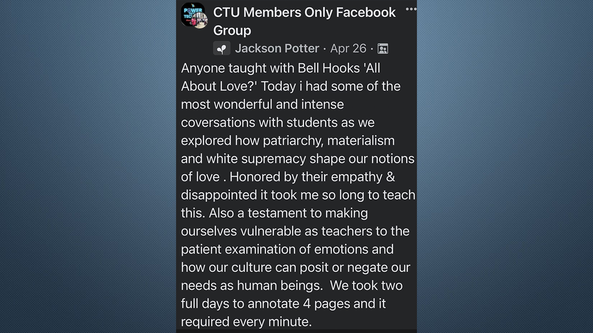 Chicago Teachers Union Facebook post