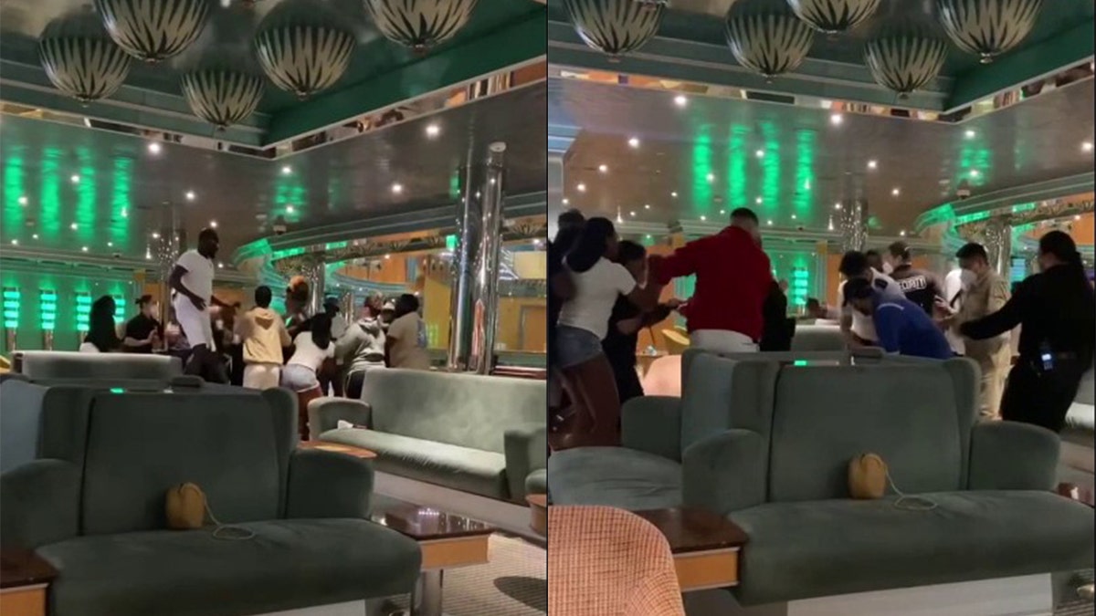 Carnival Cruise ship brawl was seen on video