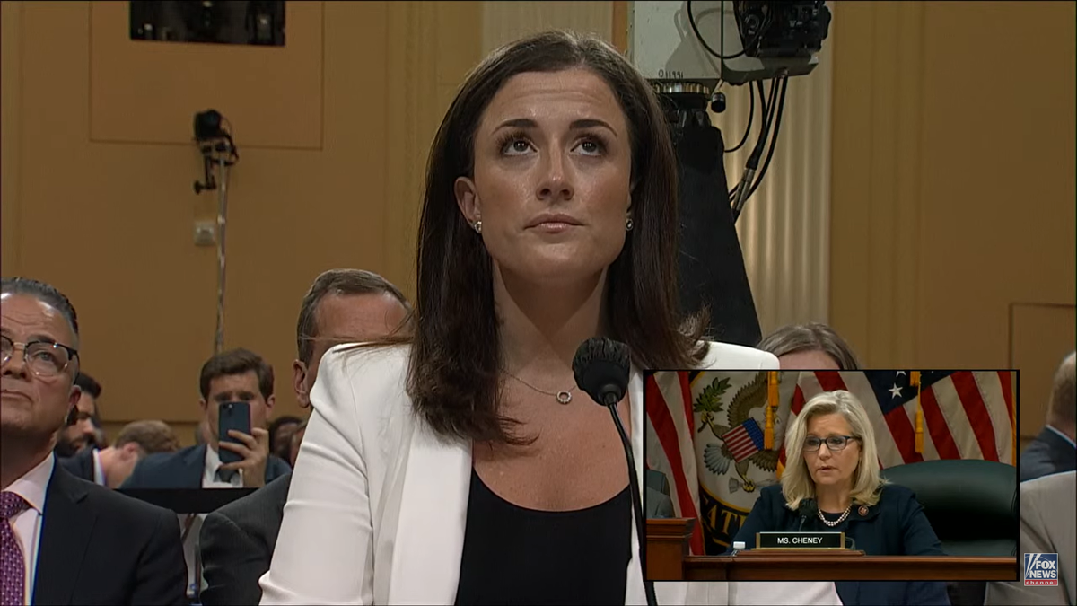 Cassidy Hutchinson at hearing