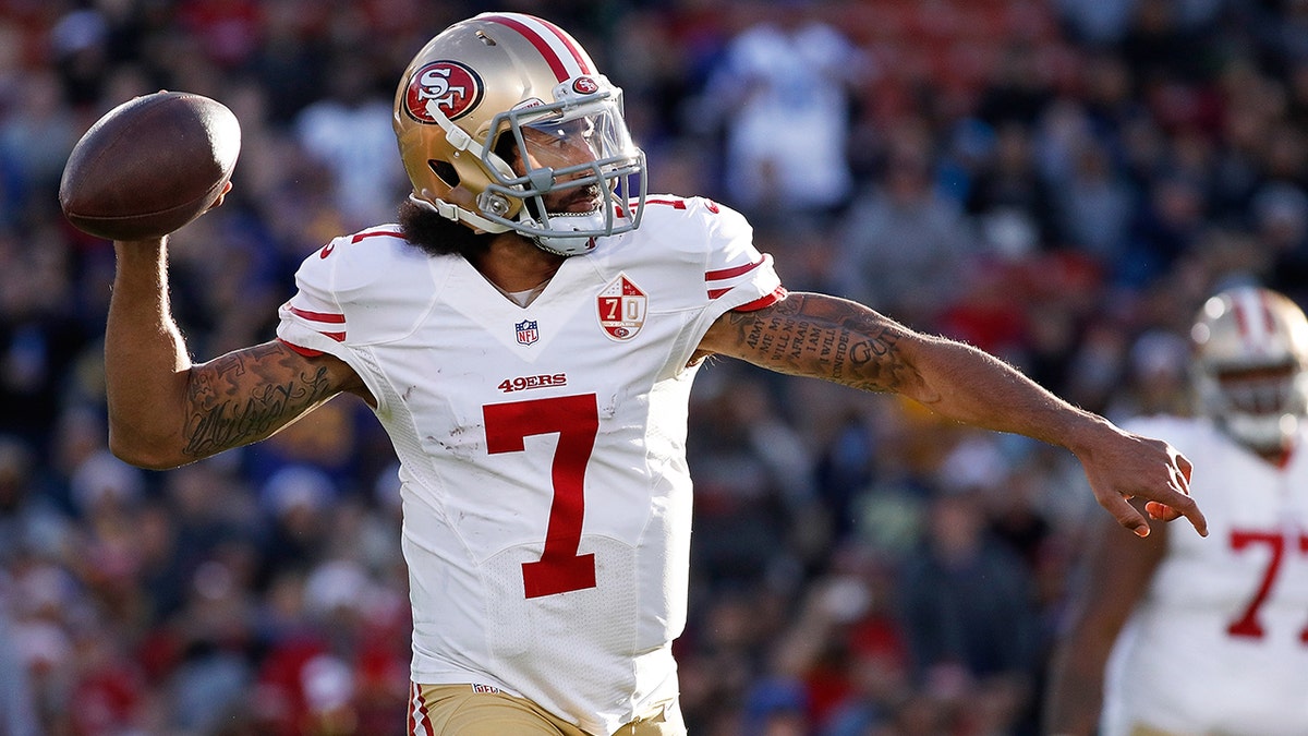 Colin Kaepernick in 2016 vs the RAms