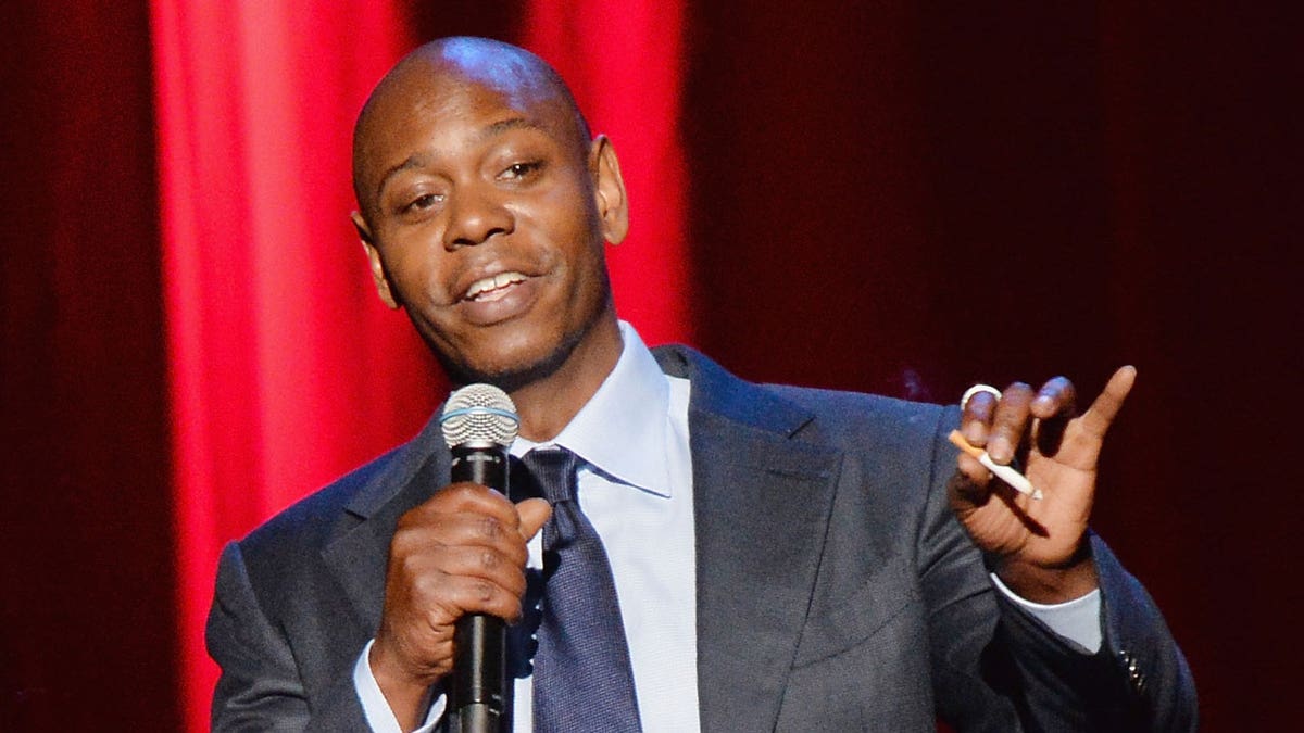 Dave Chapelle during a comedy performance