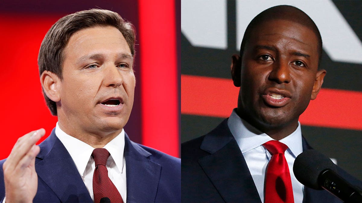 Ron DeSantis and Andrew Gillum