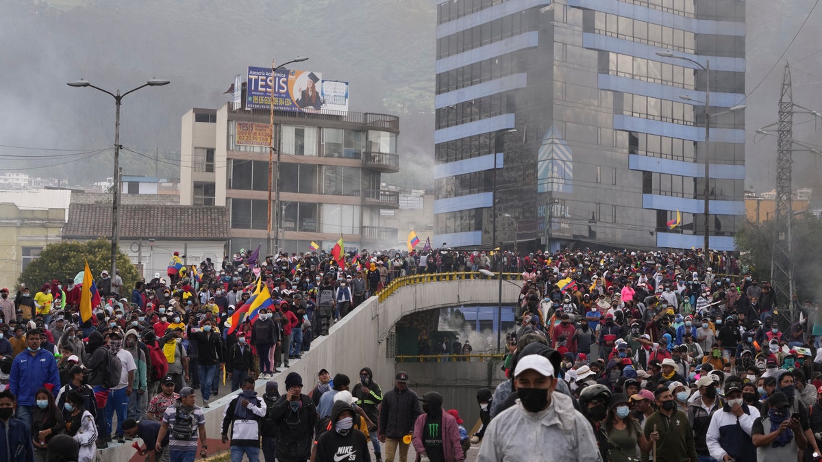 Ecuador, riots, Quito