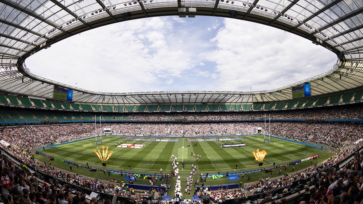 An English rugby league match