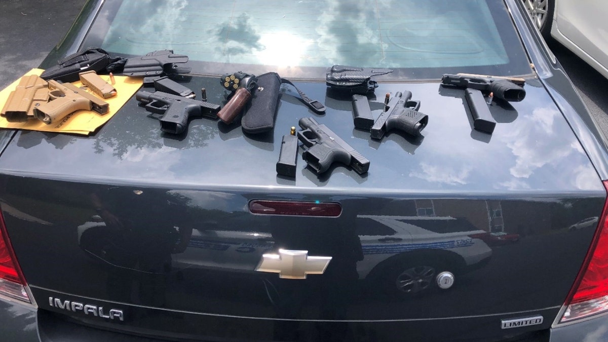 Charlotte-Mecklenburg Police Department seize numerous firearms