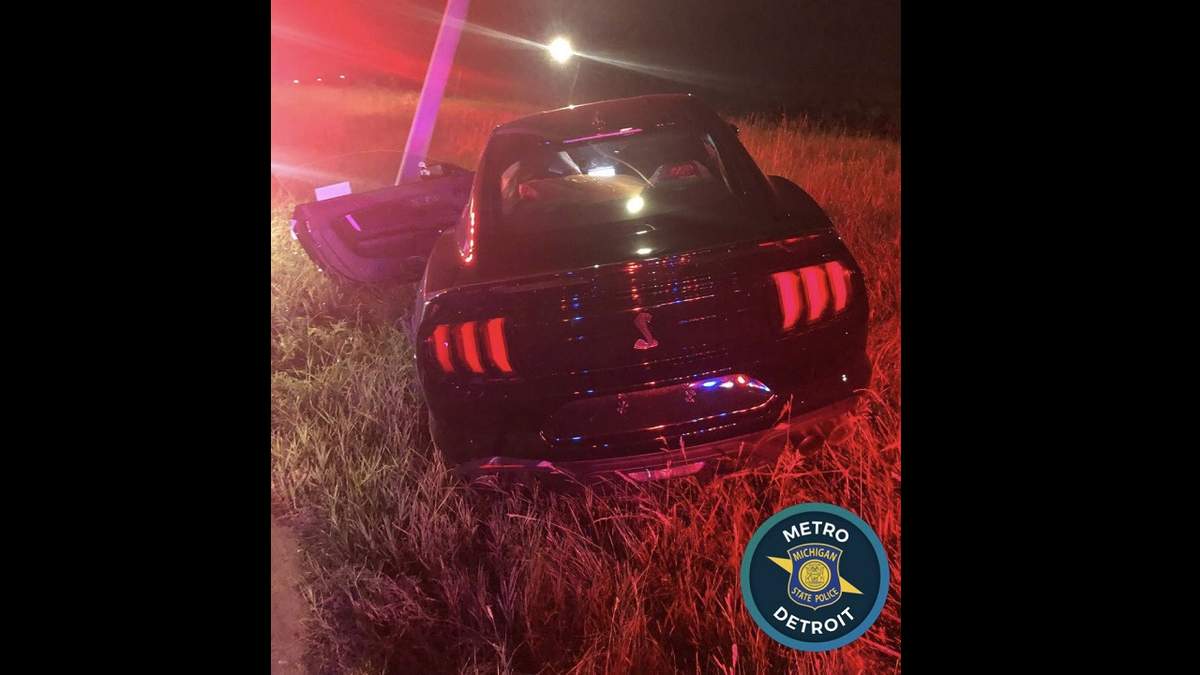 Ford Mustang Detroit recovered by Michigan State Police