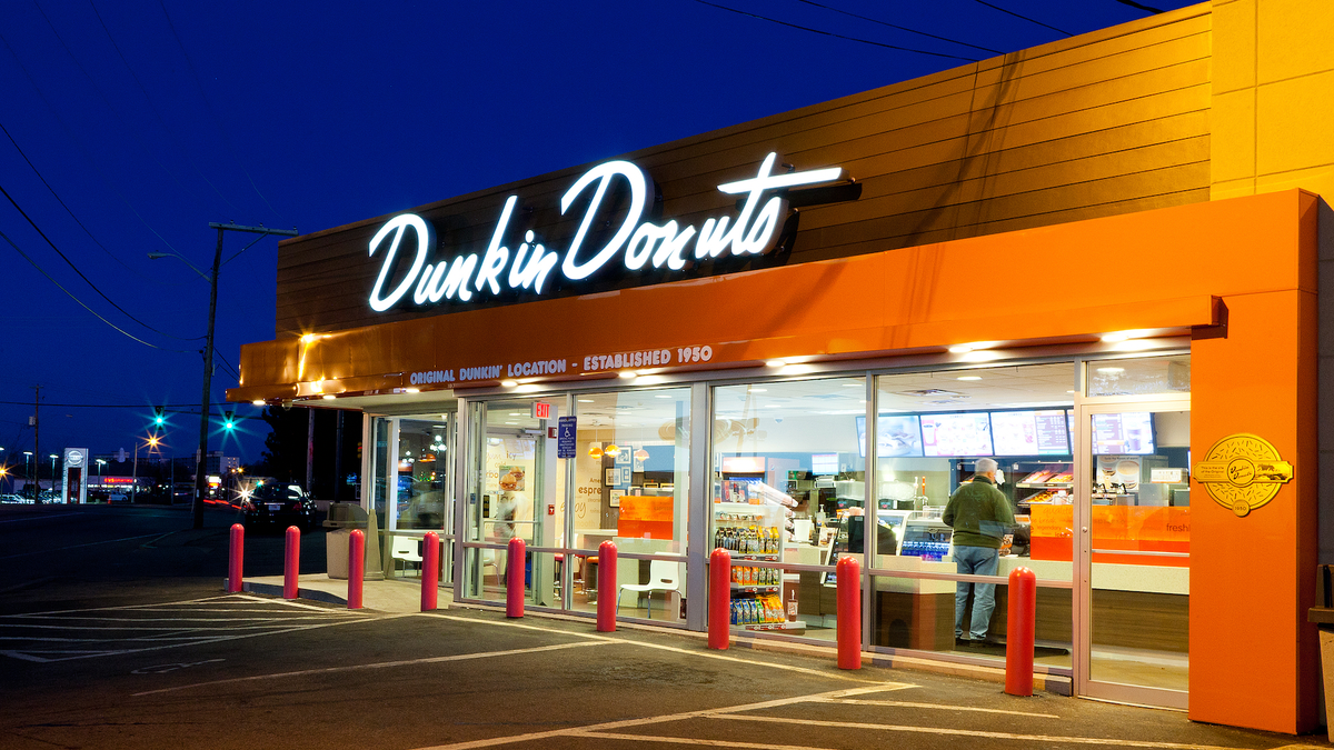 The first Dunkin' Donuts