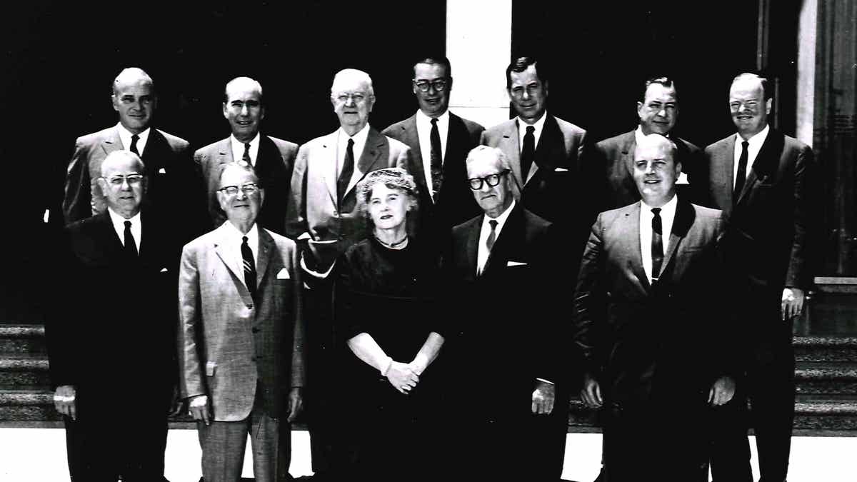Campbells Board of Directors, circa 1961, with MARGARET RUDKIN