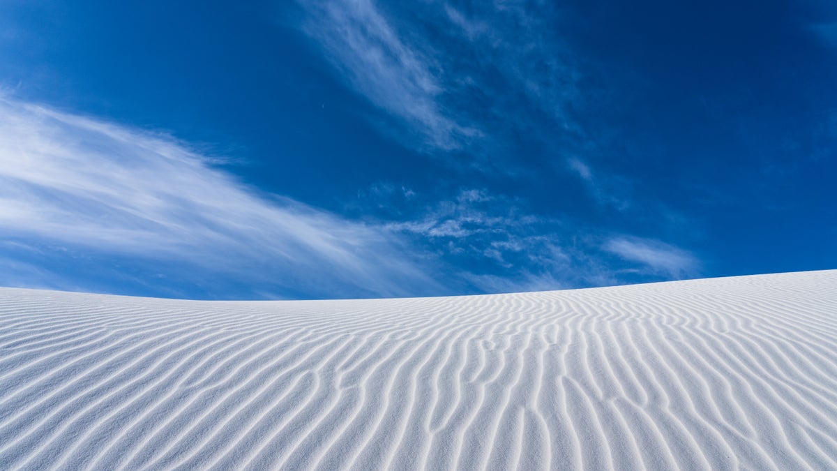 White Sands National Park in N.M.